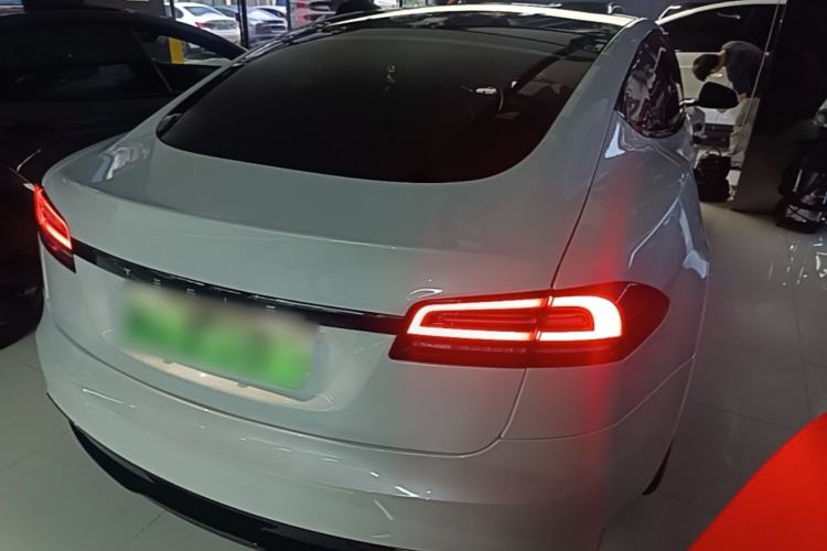 Used Tesla Model S 2023 Dual-Motor All-Wheel-Drive Version Rear Right 45 Deg