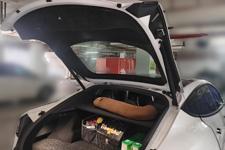 Used Tesla Model S 2023 Three-Motor All-Wheel-Drive Plaid Version Trunk