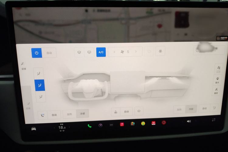 Used Tesla Model X 2023 Dual-Motor All-Wheel-Drive Version Audio And AC Panel