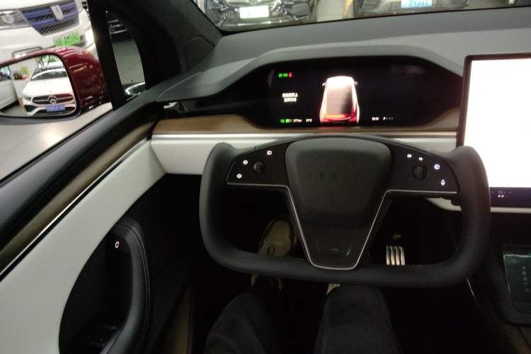 Used Tesla Model X 2023 Dual-Motor All-Wheel-Drive Version Steering Wheel