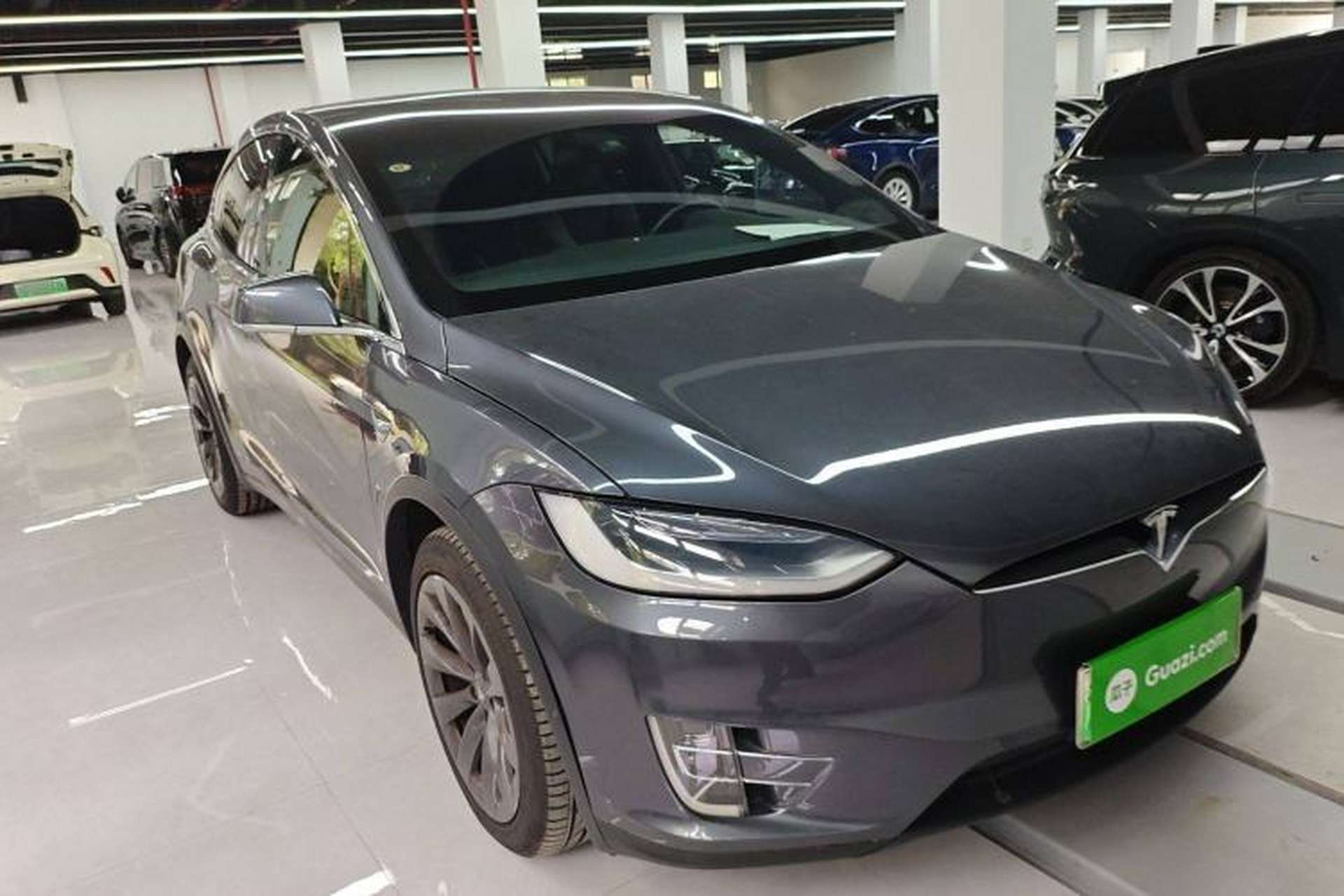 Used Tesla Model X 2017 X 100D Long Range Edition Front Right 45 Deg