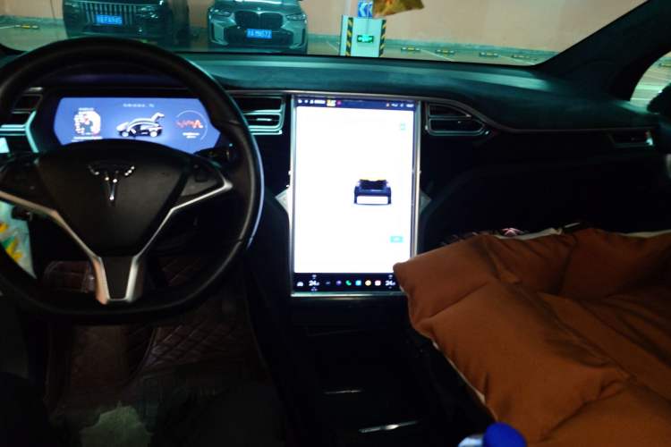 Used Tesla Model X 2016 X 90D Audio And AC Panel