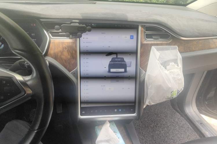 Used Tesla Model X 2016 X 90D Audio And AC Panel