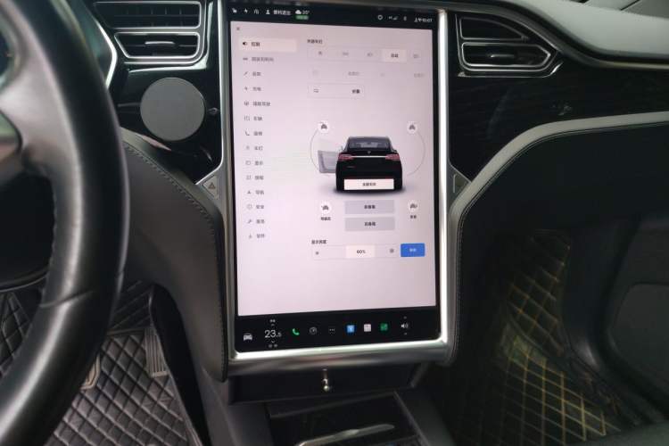 Used Tesla Model X 2016 X 75D Audio And AC Panel