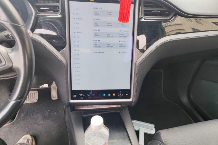 Used Tesla Model X 2016 X 75D Audio And AC Panel