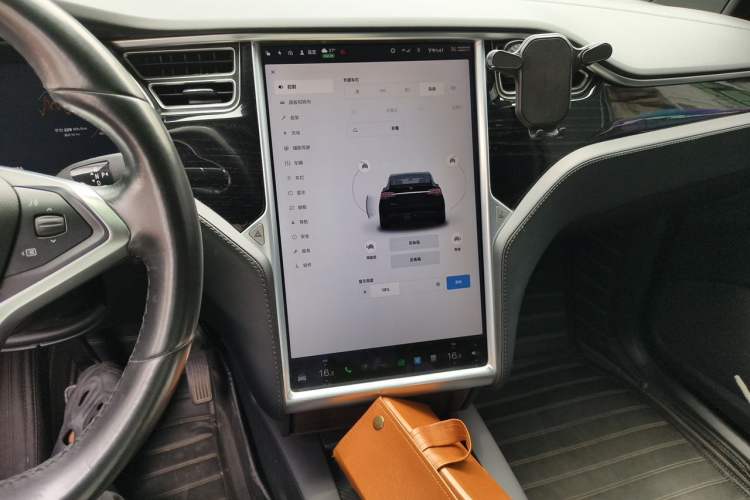 Used Tesla Model X 2016 X 75D Audio And AC Panel