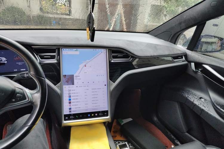 Used Tesla Model X 2016 X 90D Audio And AC Panel