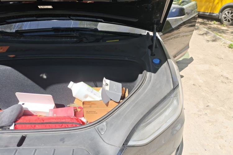 Used Tesla Model X 2016 X 75D Engine Bay Left