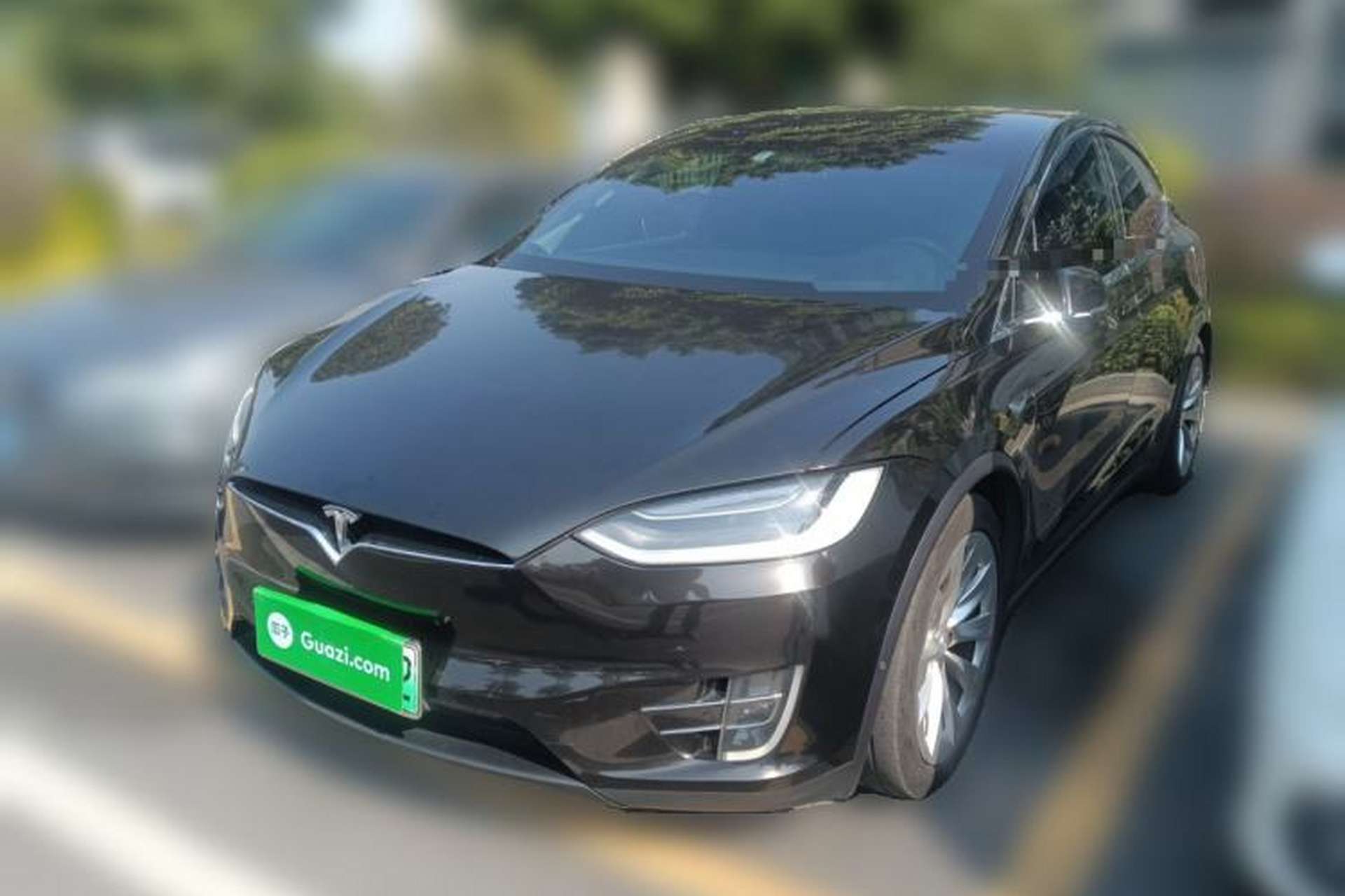 Used Tesla Model X 2016 X 75D Front Left 45 Deg