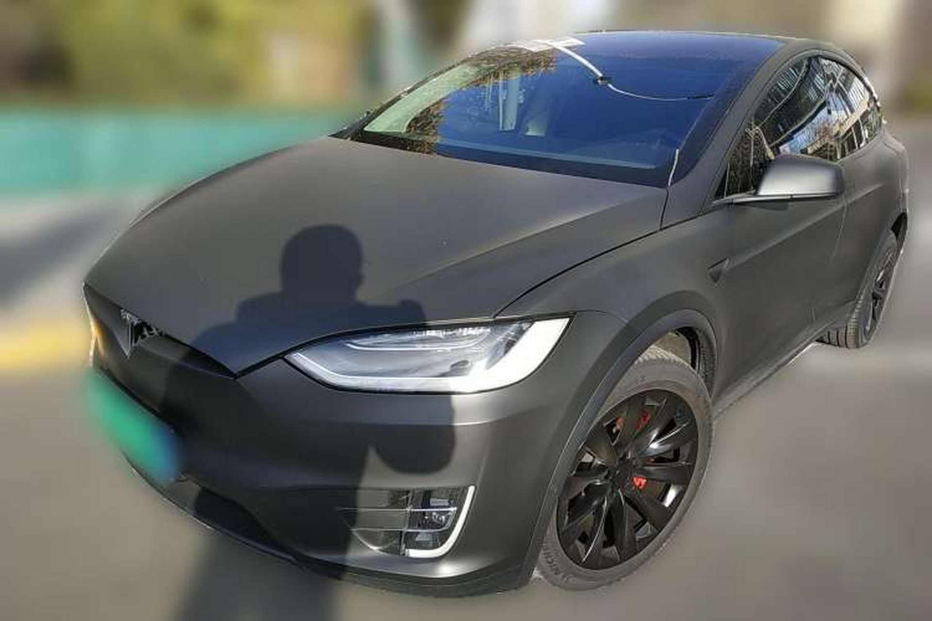 Used Tesla Model X 2016 X 75D Front Left 45 Deg