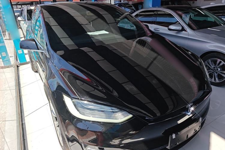 Used Tesla Model X 2016 X 75D Front Right 45 Deg
