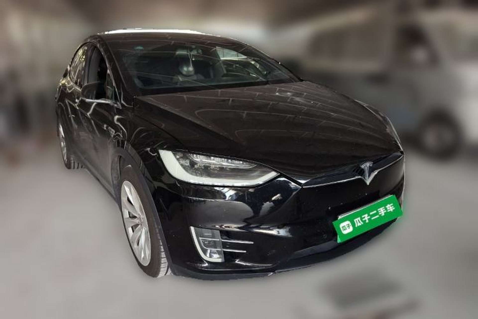 Used Tesla Model X 2016 X 75D Front Right 45 Deg