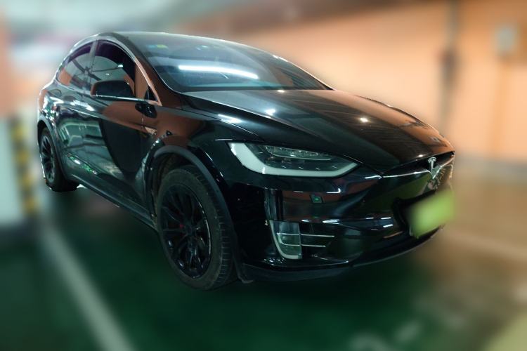 Used Tesla Model X 2016 X 90D Front Right 45 Deg