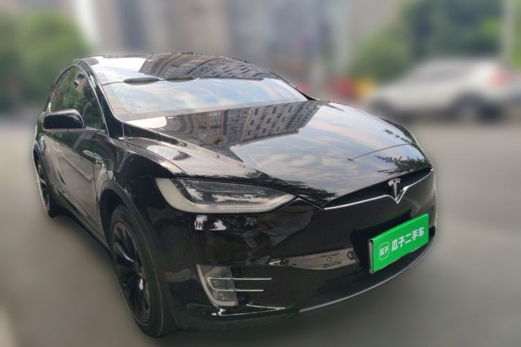 Used Tesla Model X 2016 X 75D Front Right 45 Deg
