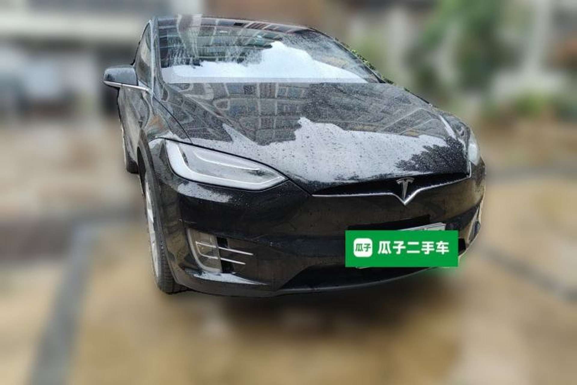 Used Tesla Model X 2016 X 90D Front Right 45 Deg