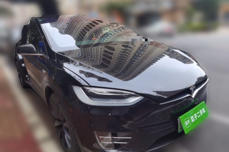 Used Tesla Model X 2016 X 75D Front Right 45 Deg