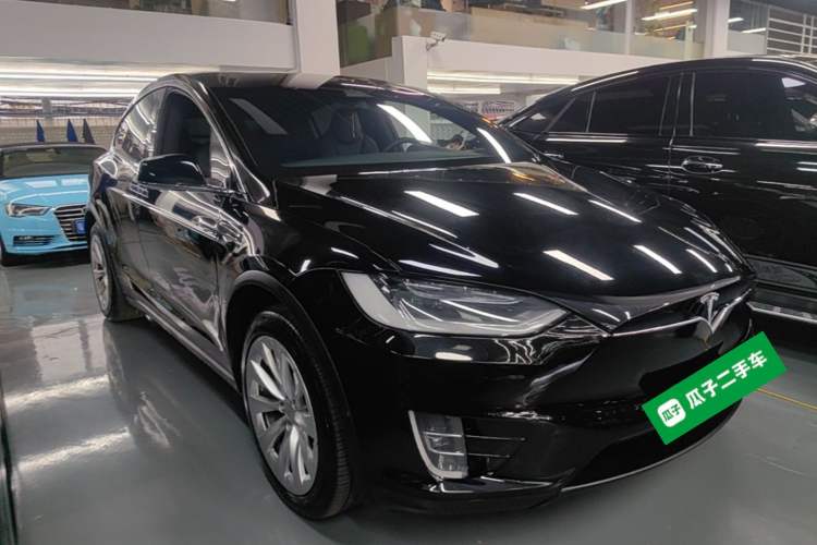 Used Tesla Model X 2016 X 75D Front Right 45 Deg