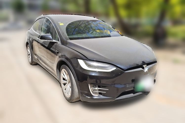Used Tesla Model X 2016 X 75D Front Right 45 Deg