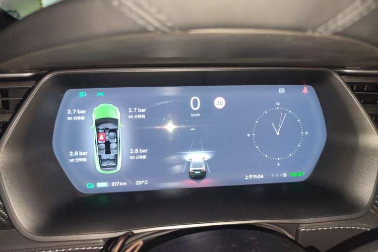 Used Tesla Model X 2016 X P100D Performance High-Performance Edition Instrument Cluster