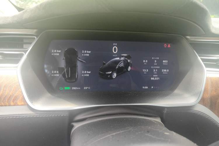 Used Tesla Model X 2016 X 90D Instrument Cluster