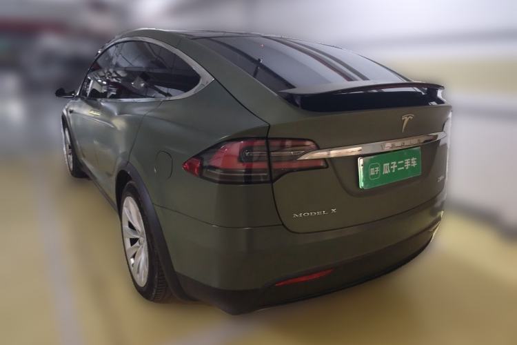 Used Tesla Model X 2016 X P100D Performance High-Performance Edition Rear Left 45 Deg