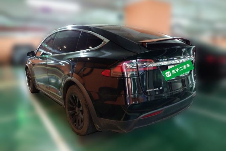 Used Tesla Model X 2016 X 90D Rear Left 45 Deg