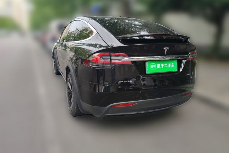 Used Tesla Model X 2016 X 75D Rear Left 45 Deg