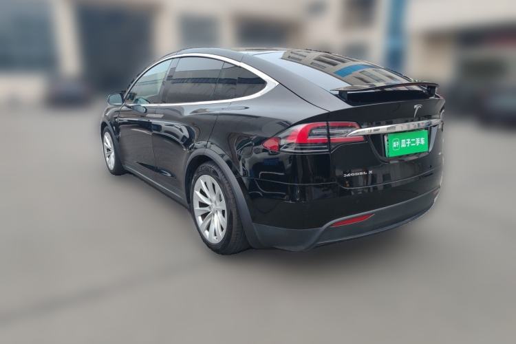 Used Tesla Model X 2016 X 75D Rear Left 45 Deg
