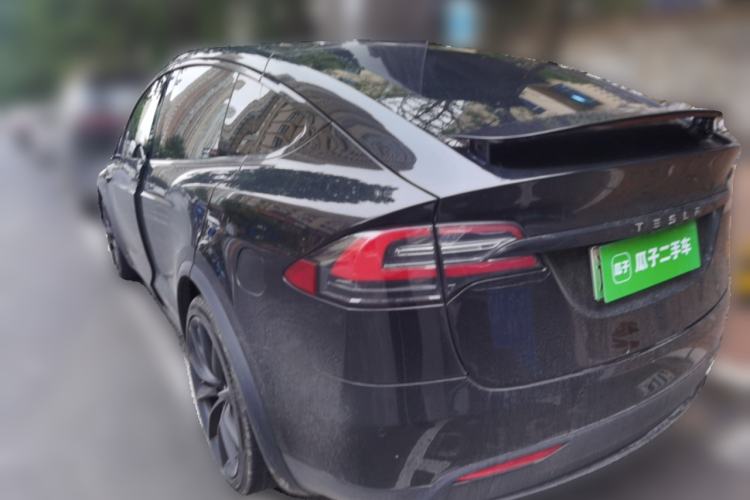 Used Tesla Model X 2016 X 75D Rear Left 45 Deg