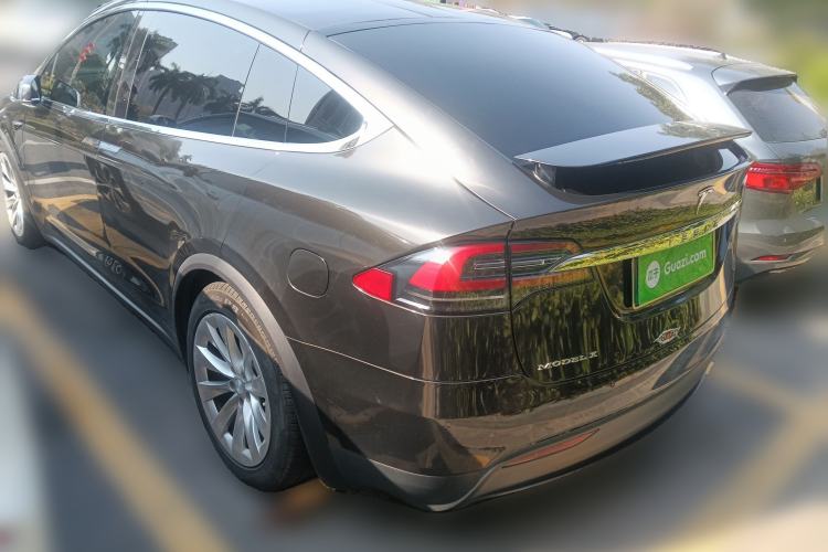 Used Tesla Model X 2016 X 75D Rear Left 45 Deg