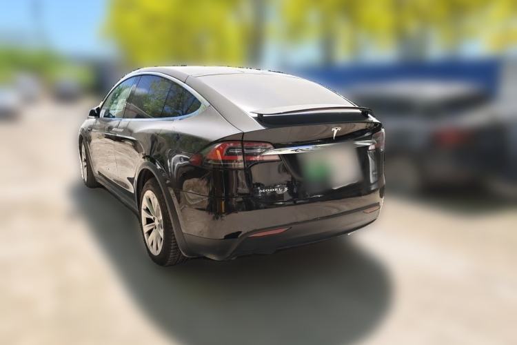 Used Tesla Model X 2016 X 75D Rear Left 45 Deg