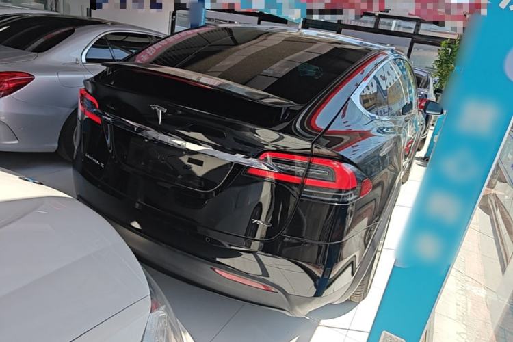 Used Tesla Model X 2016 X 75D Rear Right 45 Deg