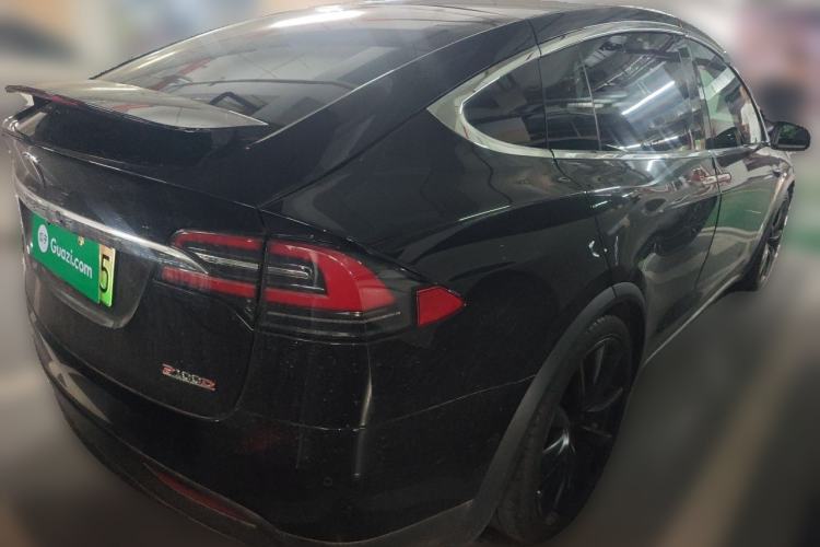 Used Tesla Model X 2016 X P100D Performance High-Performance Edition Rear Right 45 Deg