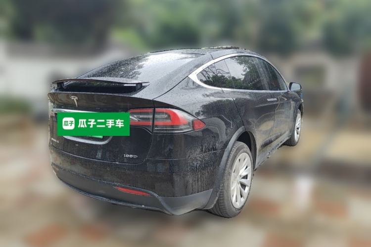Used Tesla Model X 2016 X 90D Rear Right 45 Deg