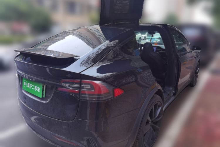 Used Tesla Model X 2016 X 75D Rear Right 45 Deg