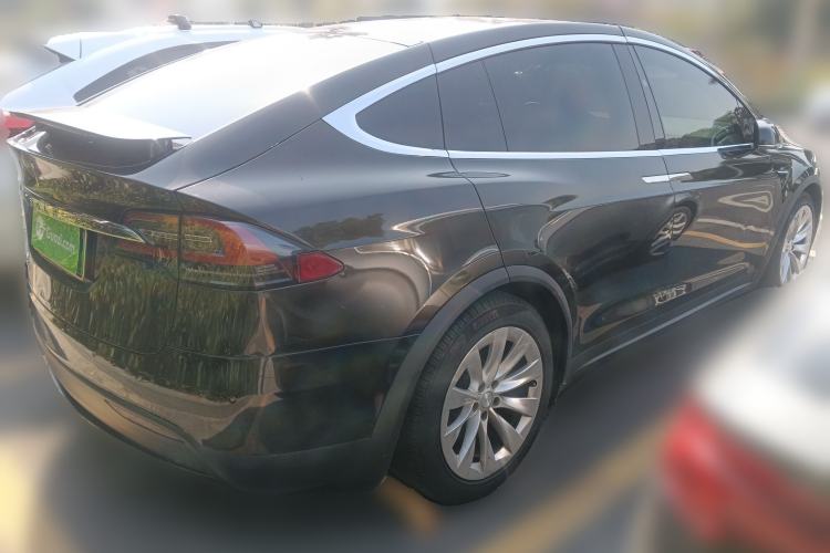 Used Tesla Model X 2016 X 75D Rear Right 45 Deg