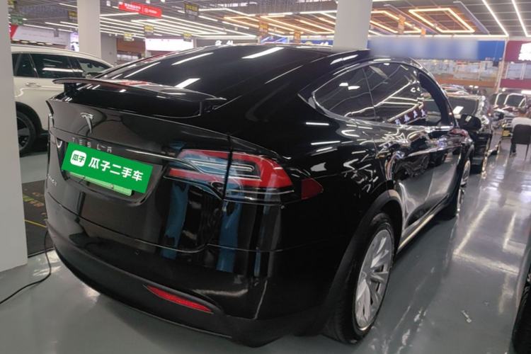 Used Tesla Model X 2016 X 75D Rear Right 45 Deg