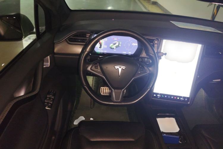 Used Tesla Model X 2016 X P100D Performance High-Performance Edition Steering Wheel