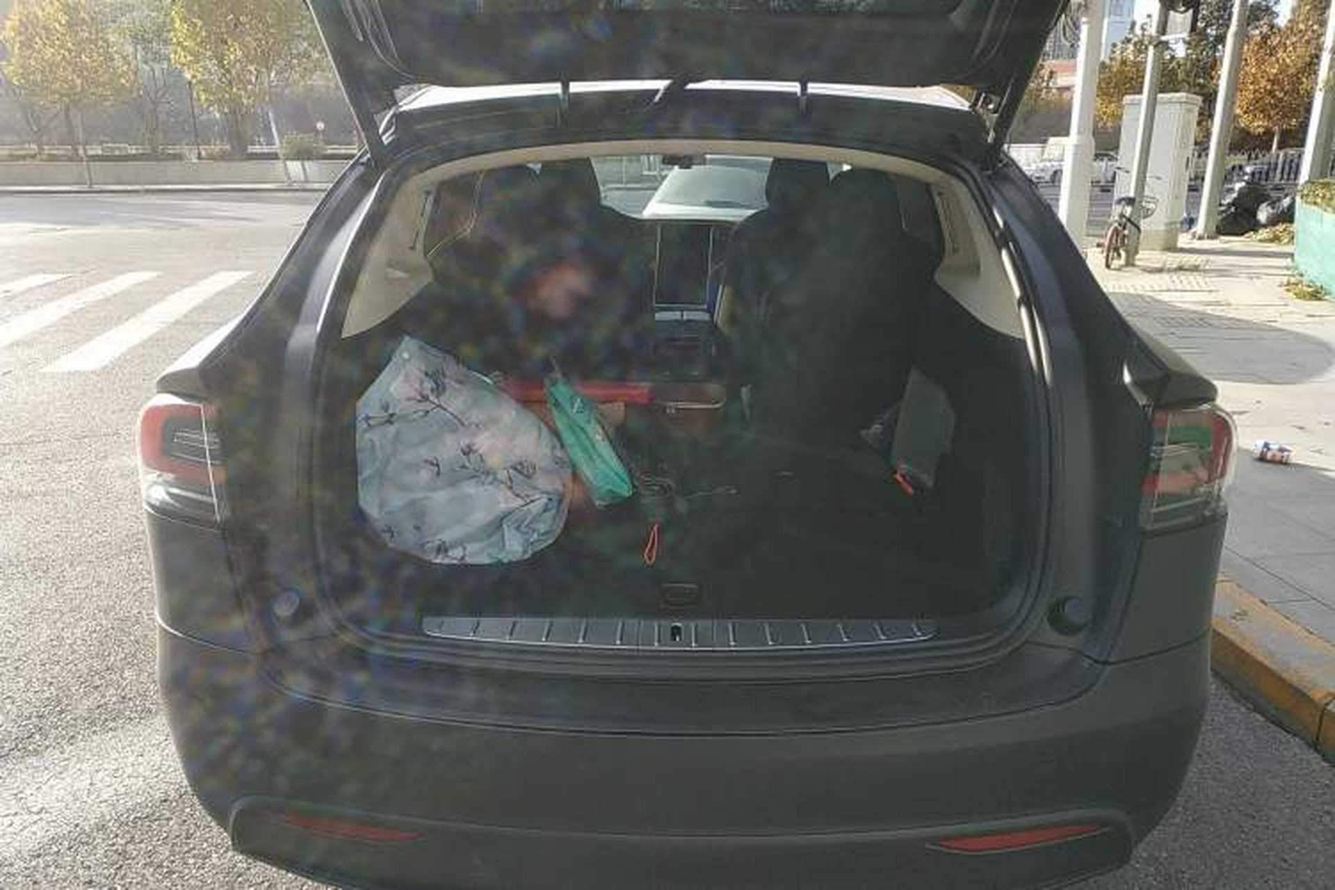 Used Tesla Model X 2016 X 75D Trunk