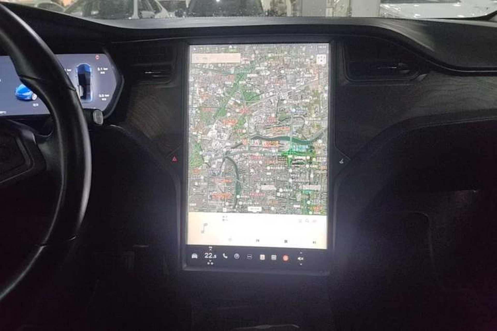 Used Tesla Model X 2016 X 75D Audio And AC Panel