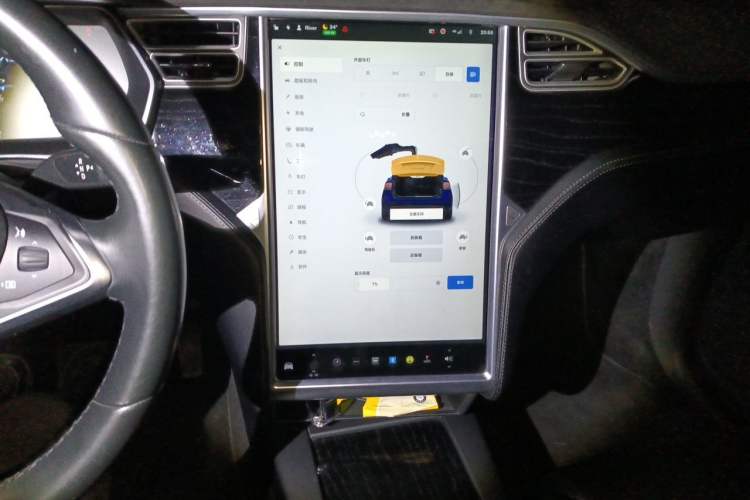 Used Tesla Model X 2016 X 90D Audio And AC Panel