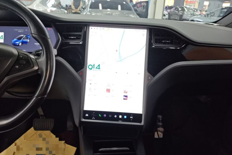 Used Tesla Model X 2016 X 75D Audio And AC Panel