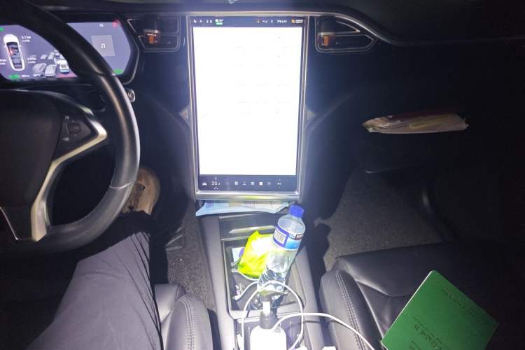 Used Tesla Model X 2016 X 60D Audio And AC Panel
