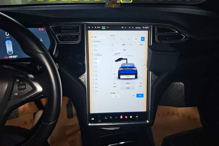 Used Tesla Model X 2016 X 90D Audio And AC Panel