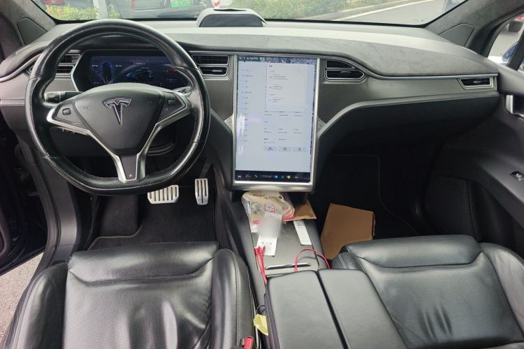 Used Tesla Model X 2016 X P100D Performance High-Performance Edition Center Console
