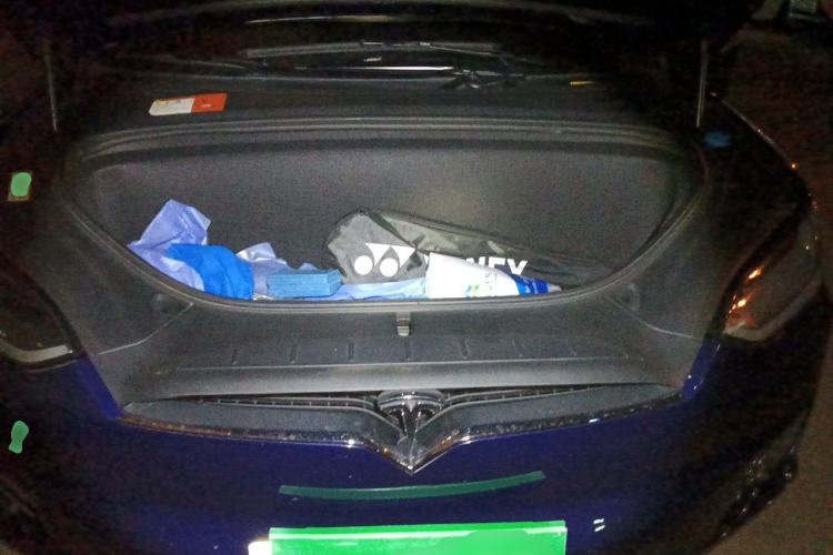 Used Tesla Model X 2016 X 90D Engine Bay