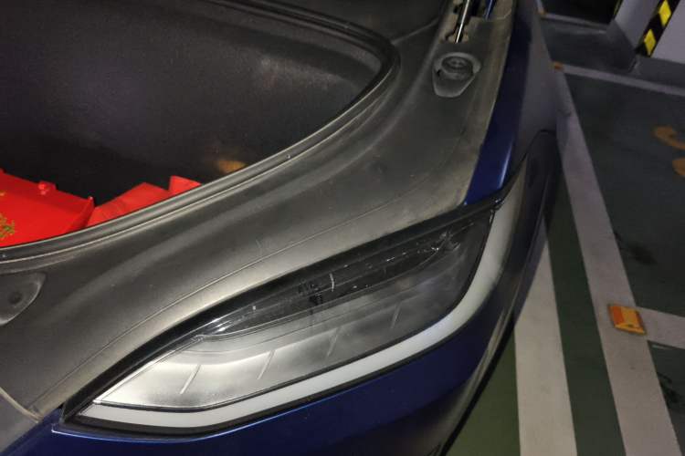 Used Tesla Model X 2016 X P100D Performance High-Performance Edition Engine Bay Left
