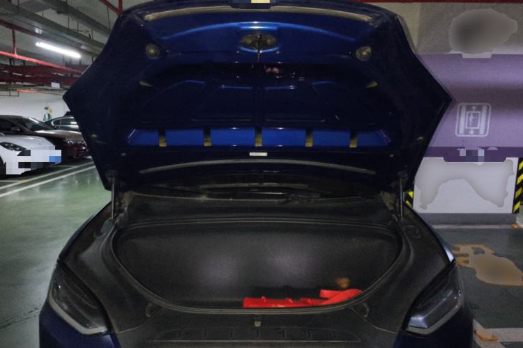 Used Tesla Model X 2016 X P100D Performance High-Performance Edition Engine Bay