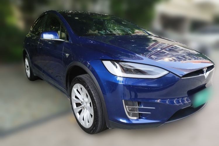 Used Tesla Model X 2016 X 90D Front Right 45 Deg