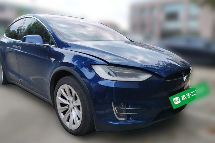 Used Tesla Model X 2016 X 75D Front Right 45 Deg